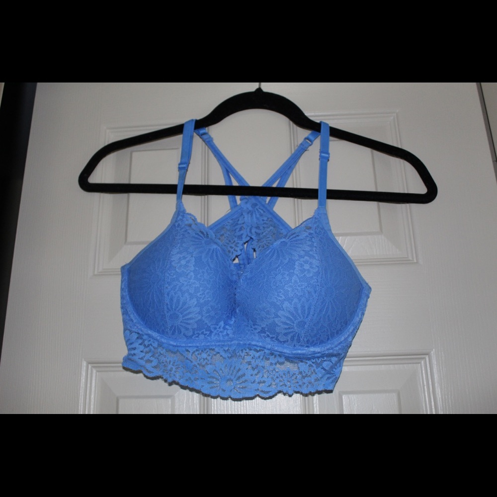 VS Pink Lace Bralette